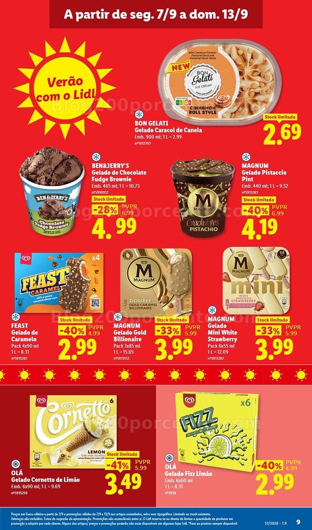 Antevisão Folheto LIDL Promoções de 7 a 13 setembro