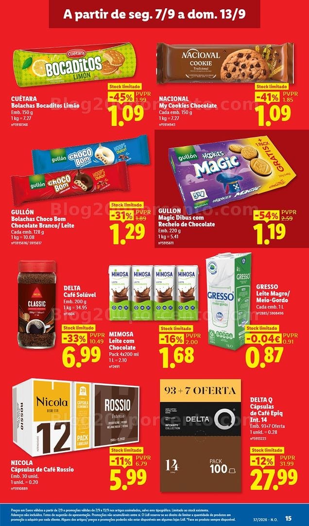 Antevisão Folheto LIDL Promoções de 7 a 13 setembro