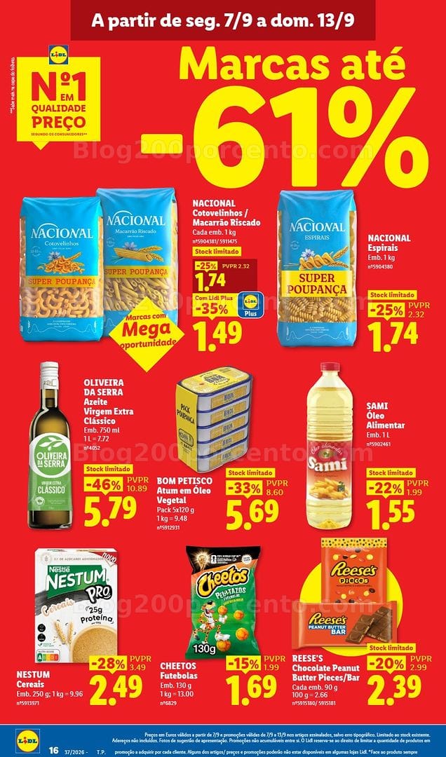 Antevisão Folheto LIDL Promoções de 7 a 13 setembro
