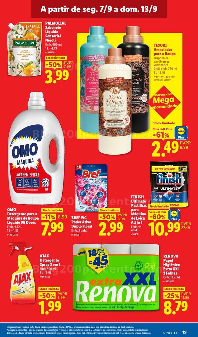 Antevisão Folheto LIDL Promoções de 7 a 13 setembro
