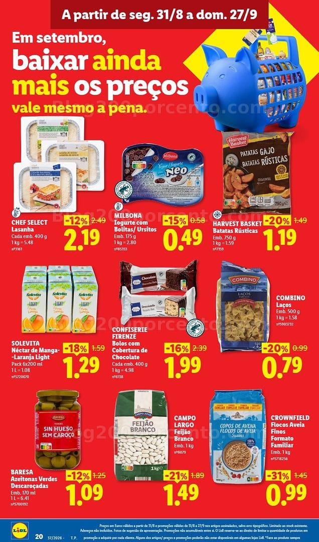 Antevisão Folheto LIDL Promoções de 7 a 13 setembro