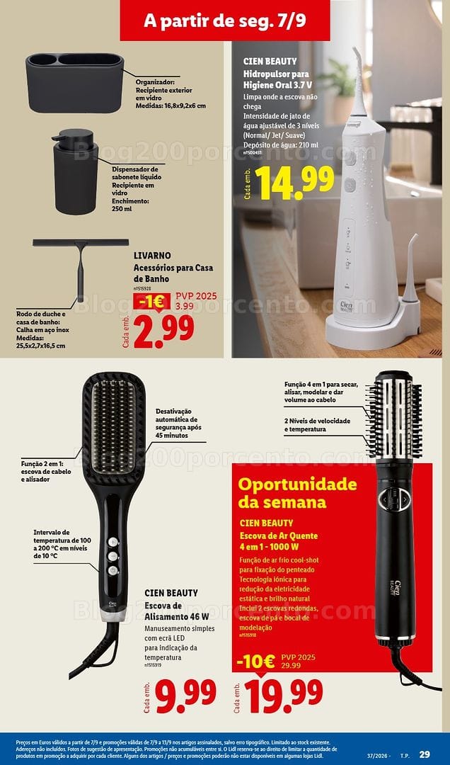 Antevisão Folheto LIDL Promoções de 7 a 13 setembro