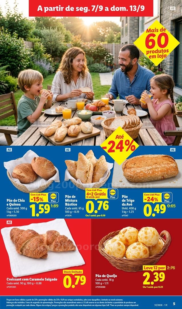 Antevisão Folheto LIDL Promoções de 7 a 13 setembro