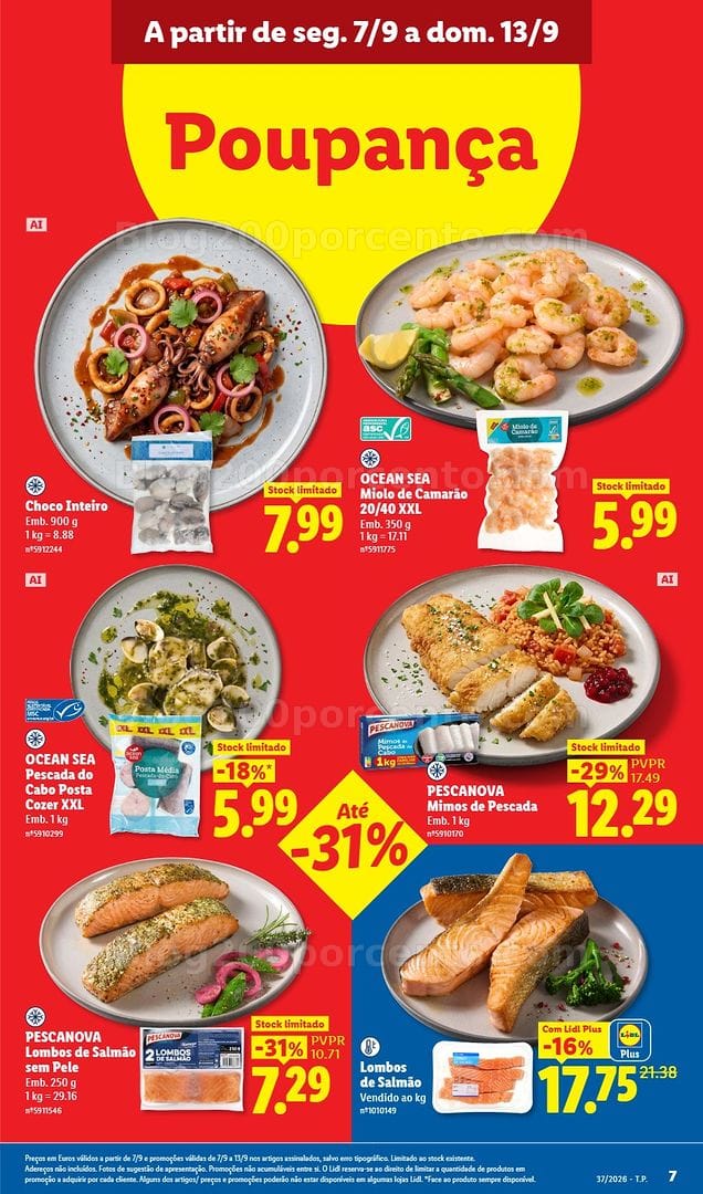 Antevisão Folheto LIDL Promoções de 7 a 13 setembro