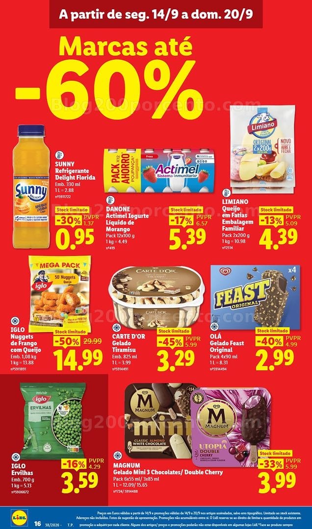 Antevisão Folheto LIDL Promoções de 14 a 20 setembro - Edição Digital