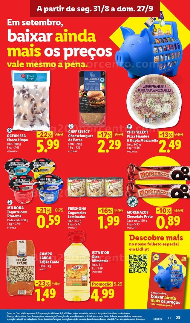 Antevisão Folheto LIDL Promoções de 14 a 20 setembro - Edição Digital