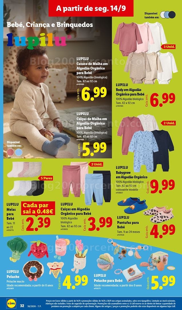 Antevisão Folheto LIDL Promoções de 14 a 20 setembro - Edição Digital