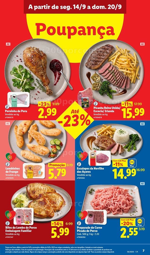 Antevisão Folheto LIDL Promoções de 14 a 20 setembro - Edição Digital