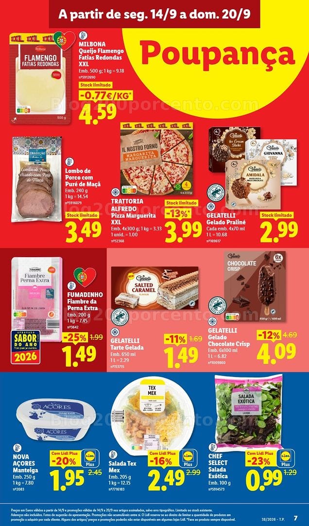 Antevisão Folheto LIDL Promoções de 14 a 20 setembro - Edição Digital