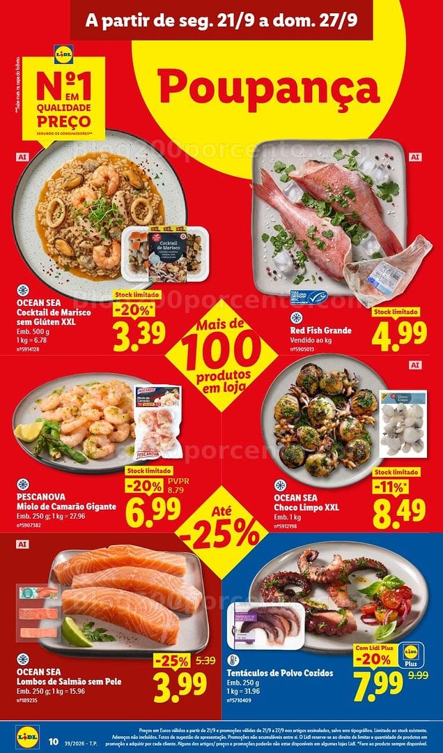 Antevisão Folheto LIDL Promoções de 21 a 27 setembro