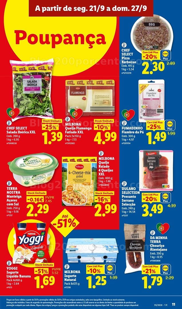 Antevisão Folheto LIDL Promoções de 21 a 27 setembro