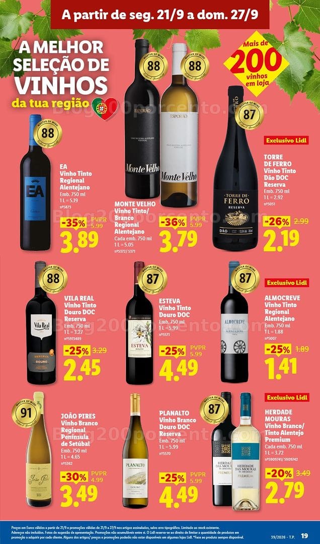 Antevisão Folheto LIDL Promoções de 21 a 27 setembro
