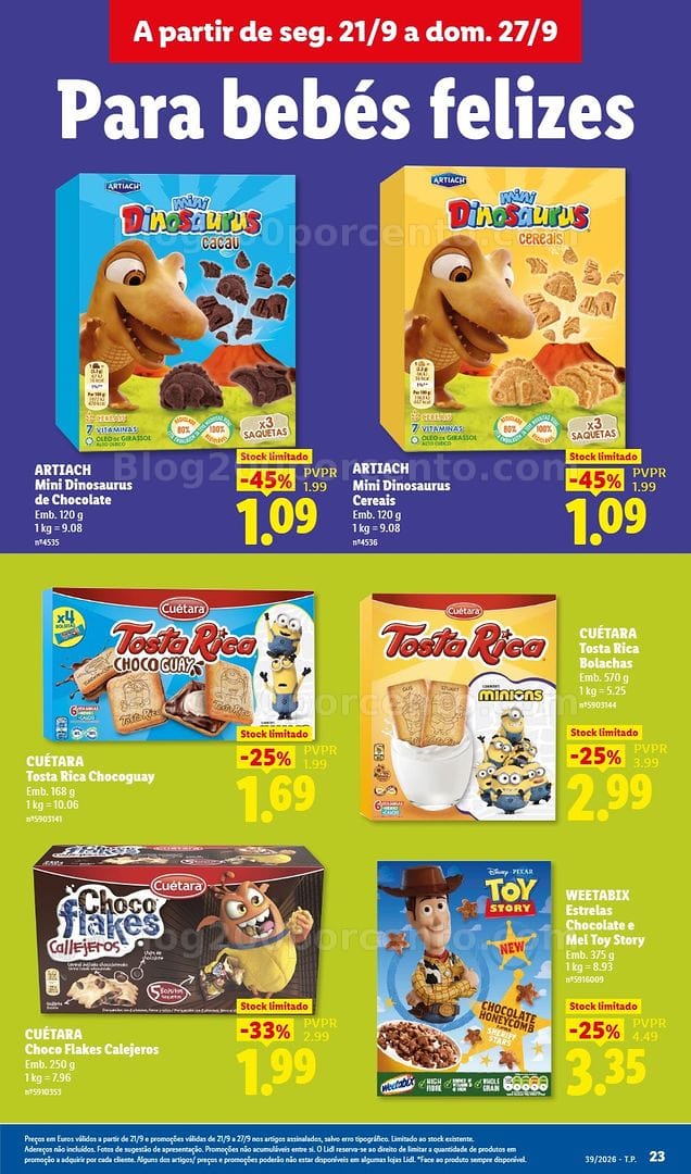 Antevisão Folheto LIDL Promoções de 21 a 27 setembro