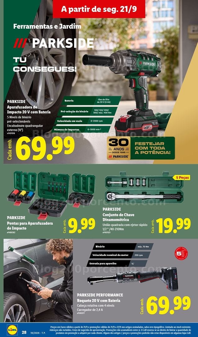 Antevisão Folheto LIDL Promoções de 21 a 27 setembro