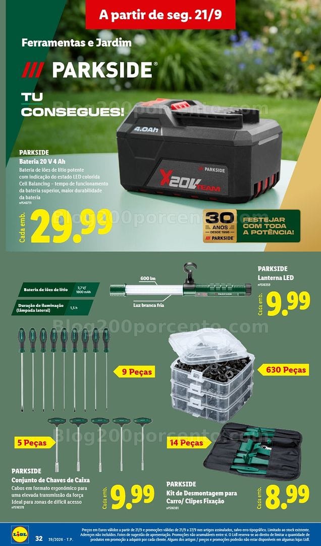 Antevisão Folheto LIDL Promoções de 21 a 27 setembro