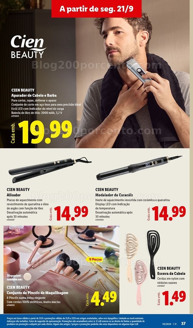 Antevisão Folheto LIDL Promoções de 21 a 27 setembro