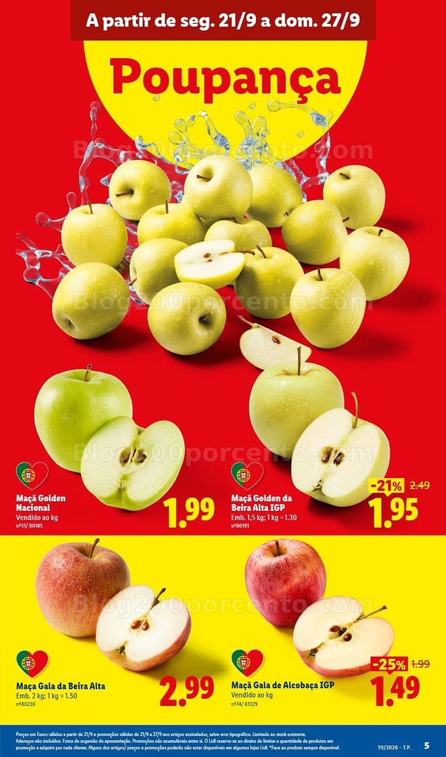 Antevisão Folheto LIDL Promoções de 21 a 27 setembro