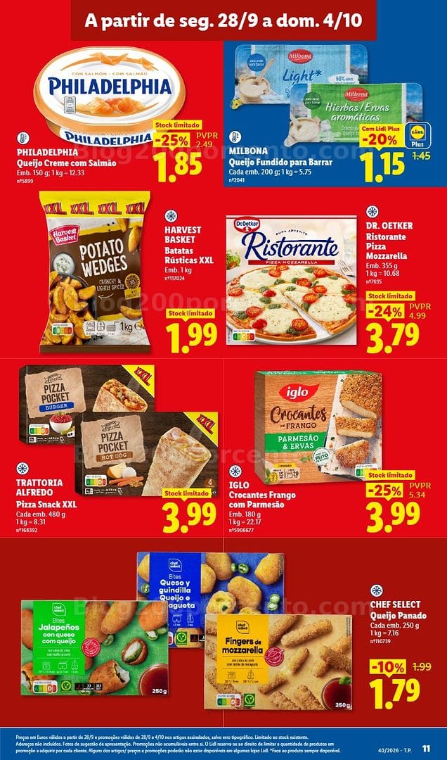 Antevisão Folheto LIDL Promoções de 28 setembro a 4 outubro - Edição Digital