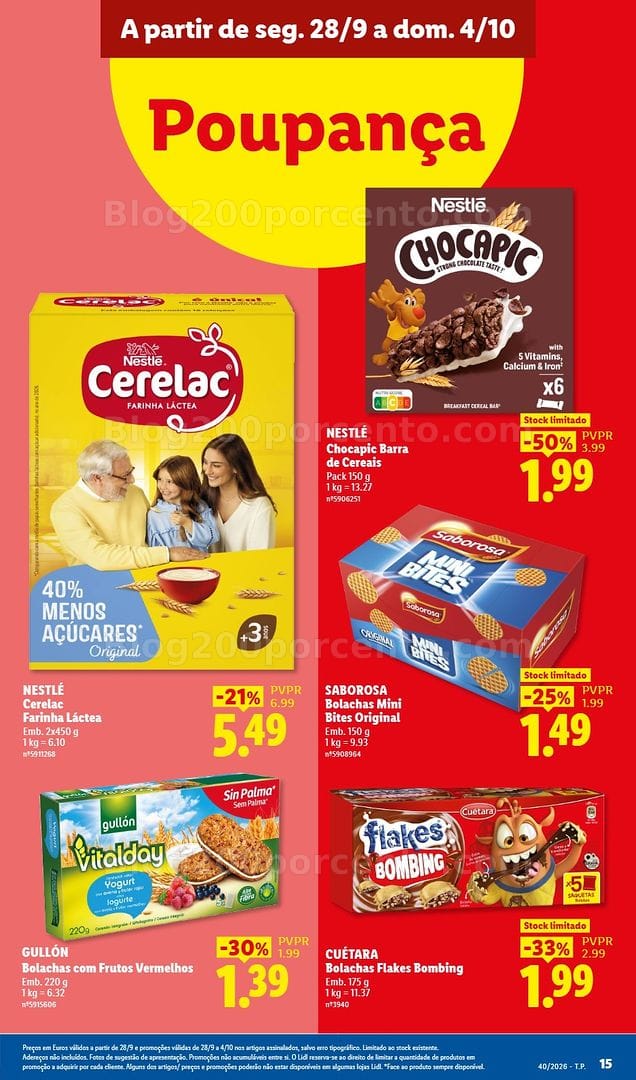 Antevisão Folheto LIDL Promoções de 28 setembro a 4 outubro - Edição Digital