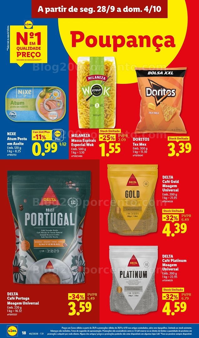 Antevisão Folheto LIDL Promoções de 28 setembro a 4 outubro - Edição Digital