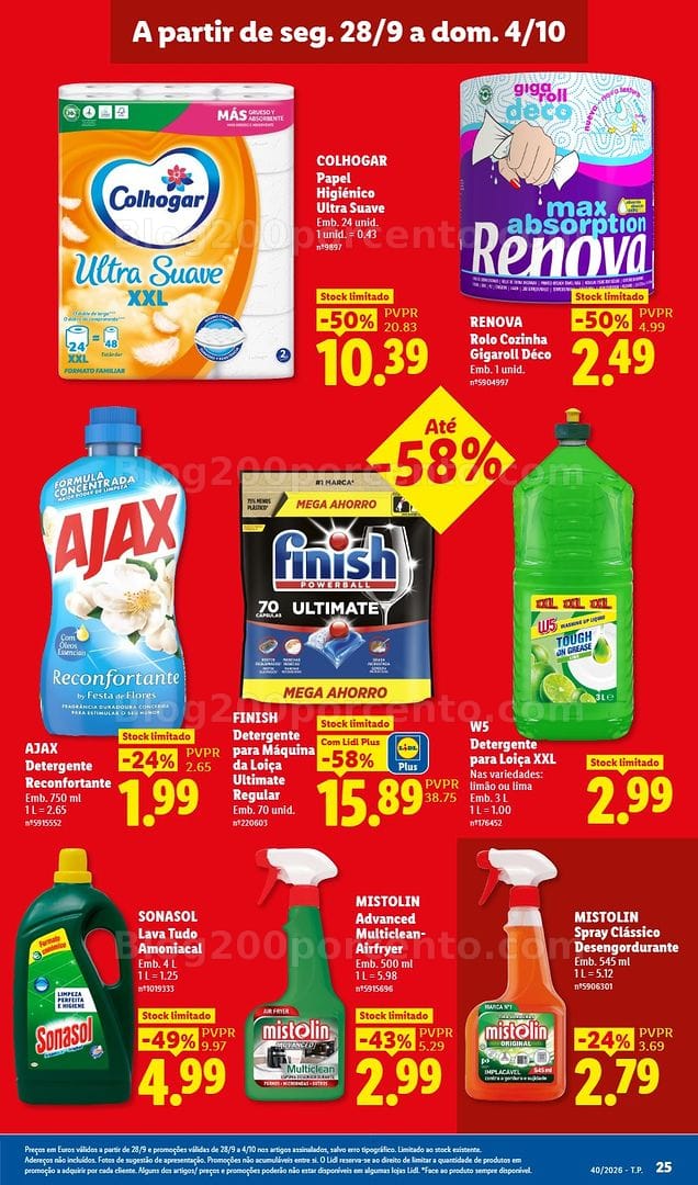Antevisão Folheto LIDL Promoções de 28 setembro a 4 outubro - Edição Digital
