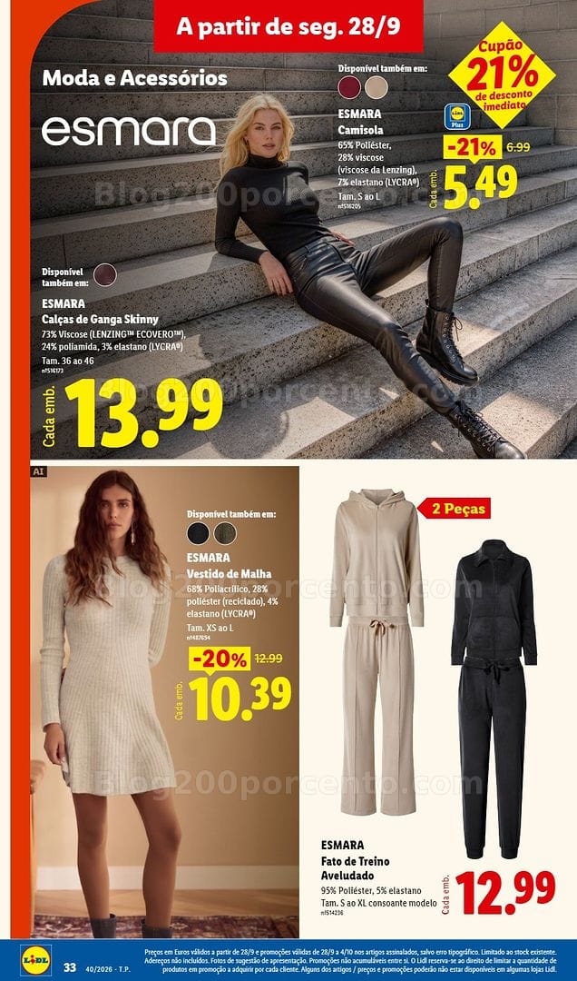 Antevisão Folheto LIDL Promoções de 28 setembro a 4 outubro - Edição Digital