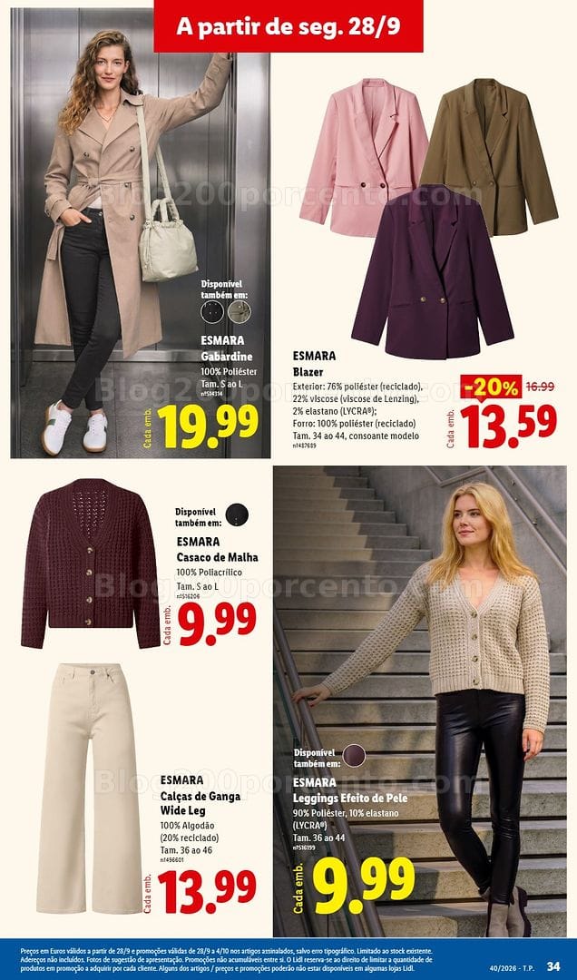 Antevisão Folheto LIDL Promoções de 28 setembro a 4 outubro - Edição Digital