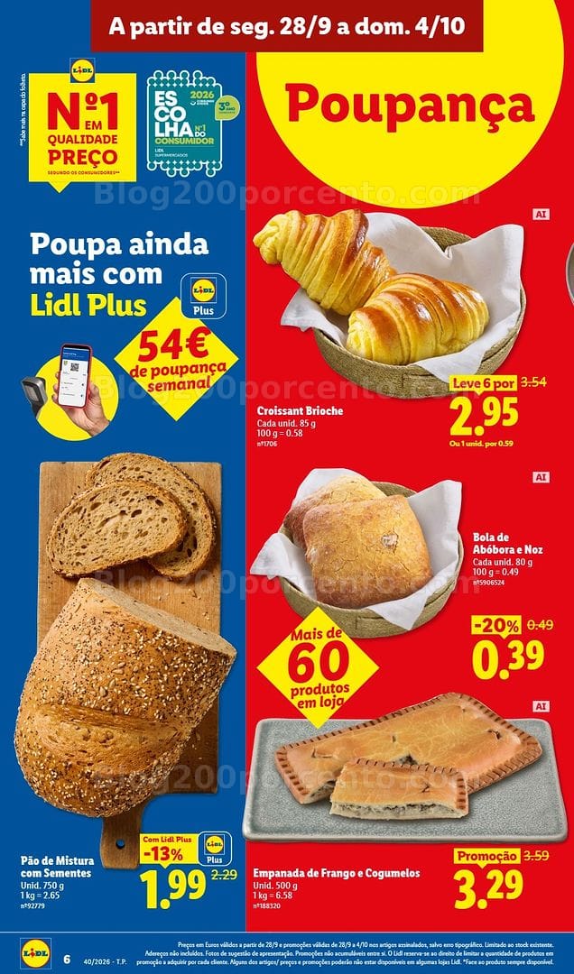 Antevisão Folheto LIDL Promoções de 28 setembro a 4 outubro - Edição Digital