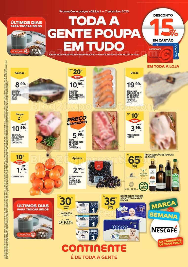 Antevisão Folheto CONTINENTE Bom Dia Promoções de 1 a 7 setembro