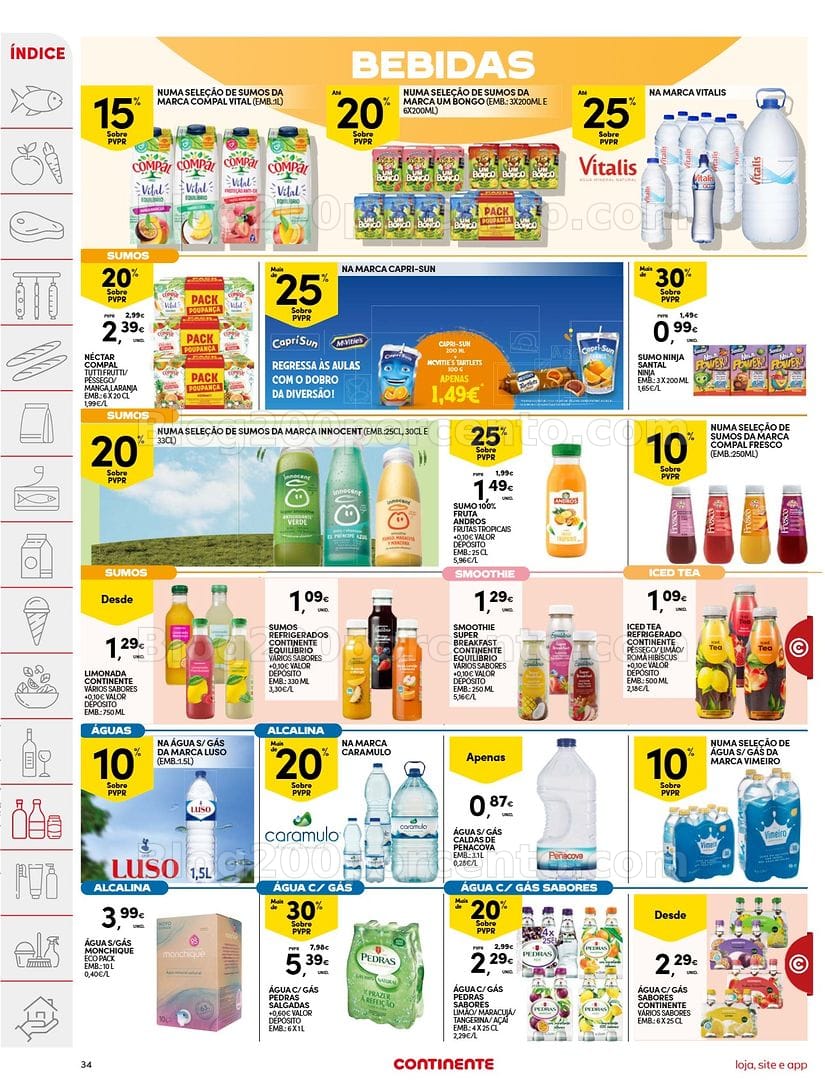 Antevisão Folheto CONTINENTE Promoções de 8 a 14 setembro - Edição Digital