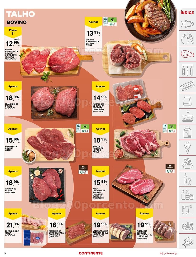 Antevisão Folheto CONTINENTE Promoções de 8 a 14 setembro - Edição Digital