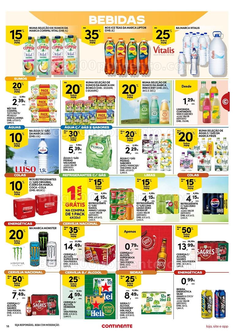 Antevisão Folheto CONTINENTE Bom Dia Promoções de 8 a 14 setembro
