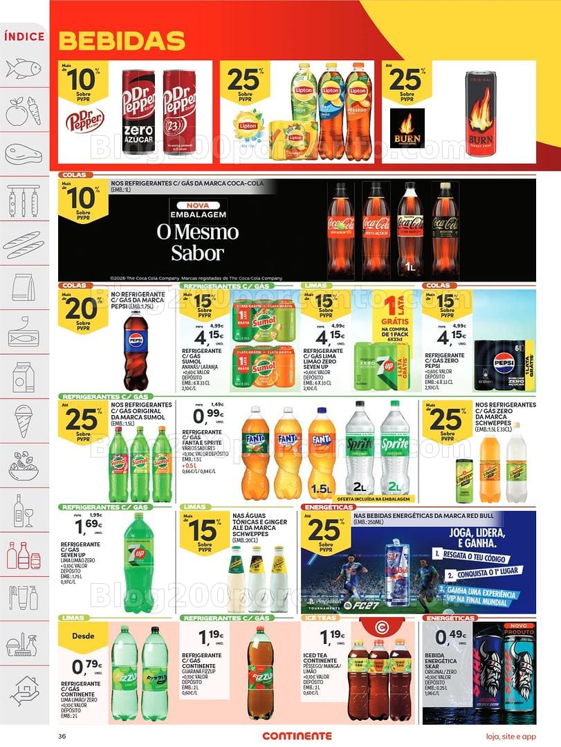 Antevisão Folheto CONTINENTE Promoções de 15 a 21 setembro - Edição Digital