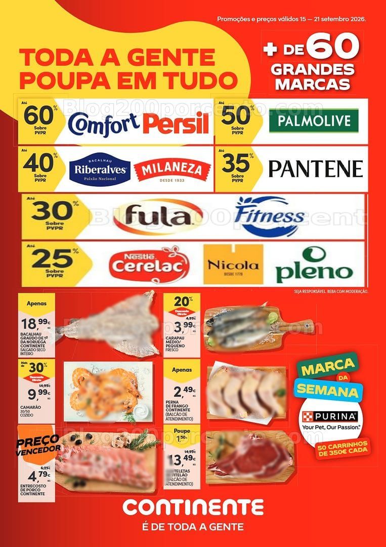 Antevisão Folheto CONTINENTE Bom Dia Promoções de 15 a 21 setembro