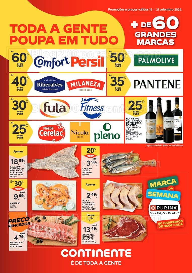Antevisão Folheto CONTINENTE Bom Dia Promoções de 15 a 21 setembro
