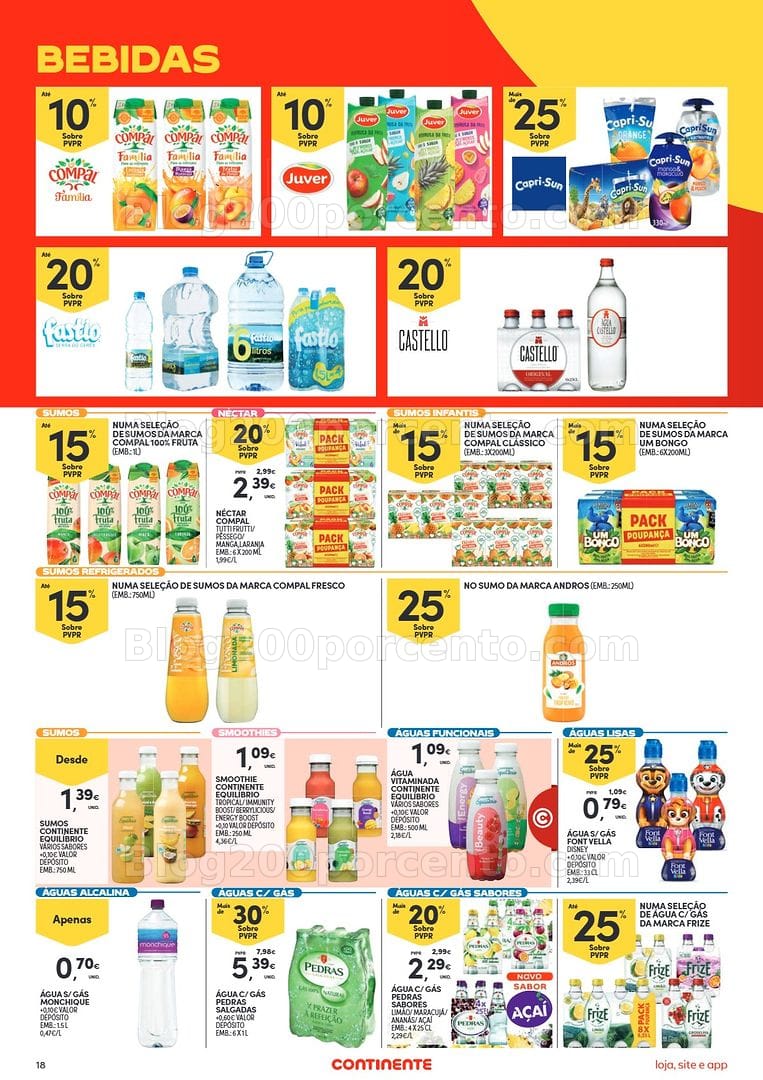 Antevisão Folheto CONTINENTE Bom Dia Promoções de 15 a 21 setembro