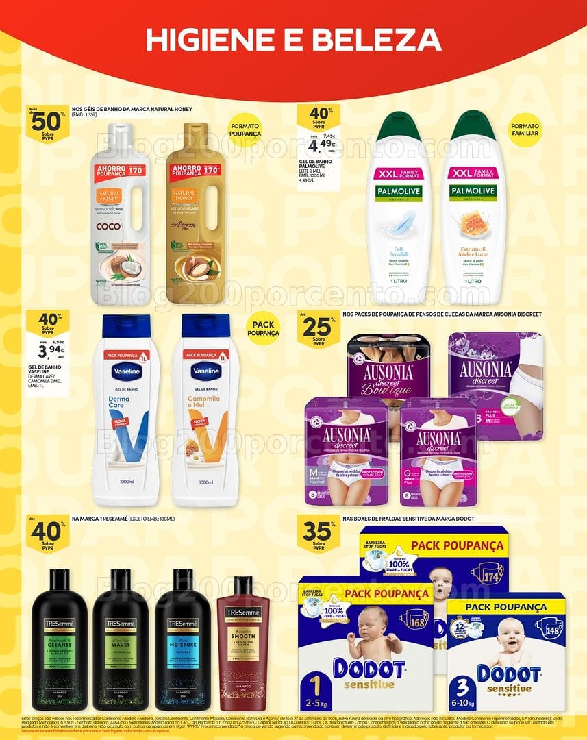 Antevisão Folheto CONTINENTE Madeira Promoções de 15 a 21 setembro