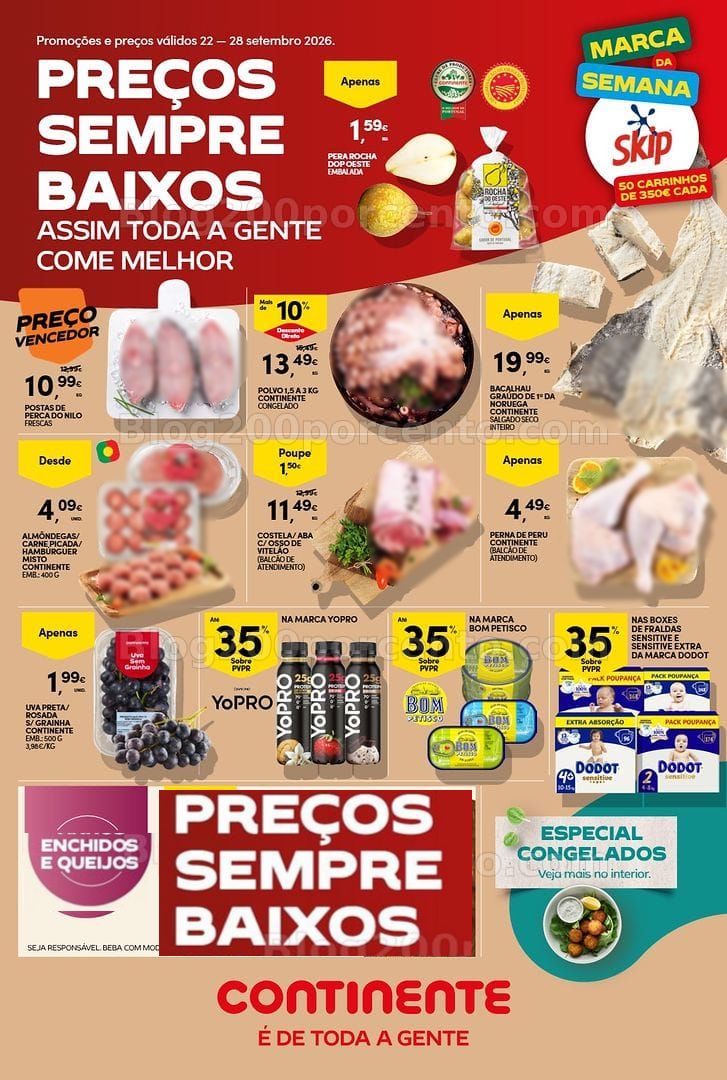 Antevisão Folheto CONTINENTE Bom Dia Promoções de 22 a 28 setembro
