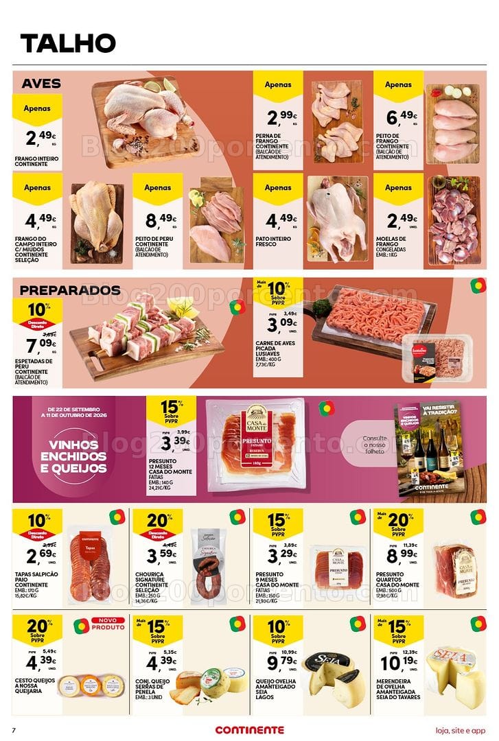 Antevisão Folheto CONTINENTE Bom Dia Promoções de 22 a 28 setembro