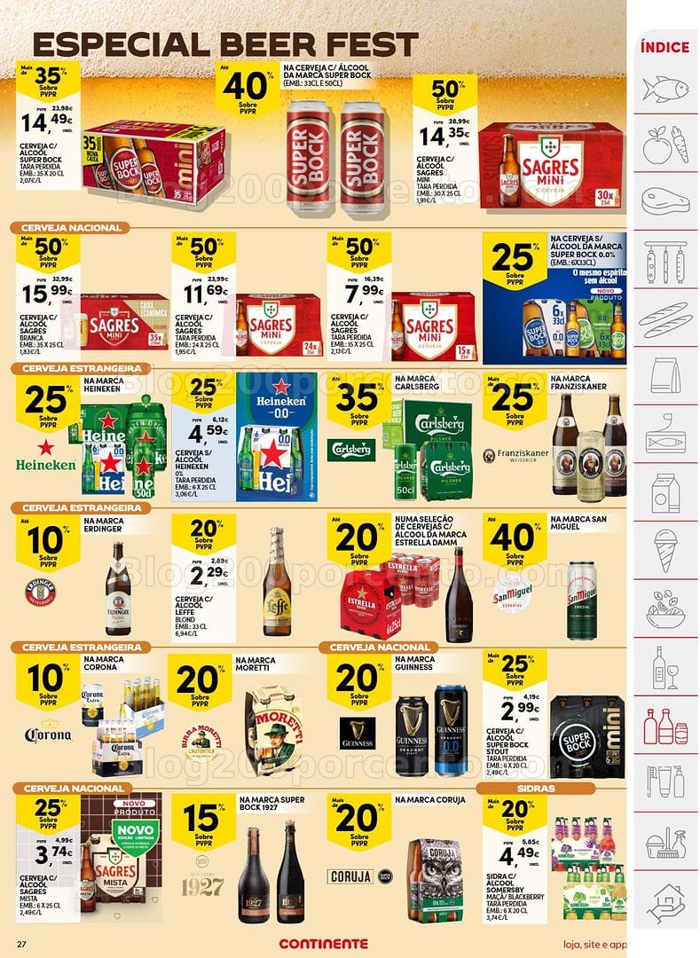 Antevisão Folheto CONTINENTE Promoções de 22 a 28 setembro - Edição Digital
