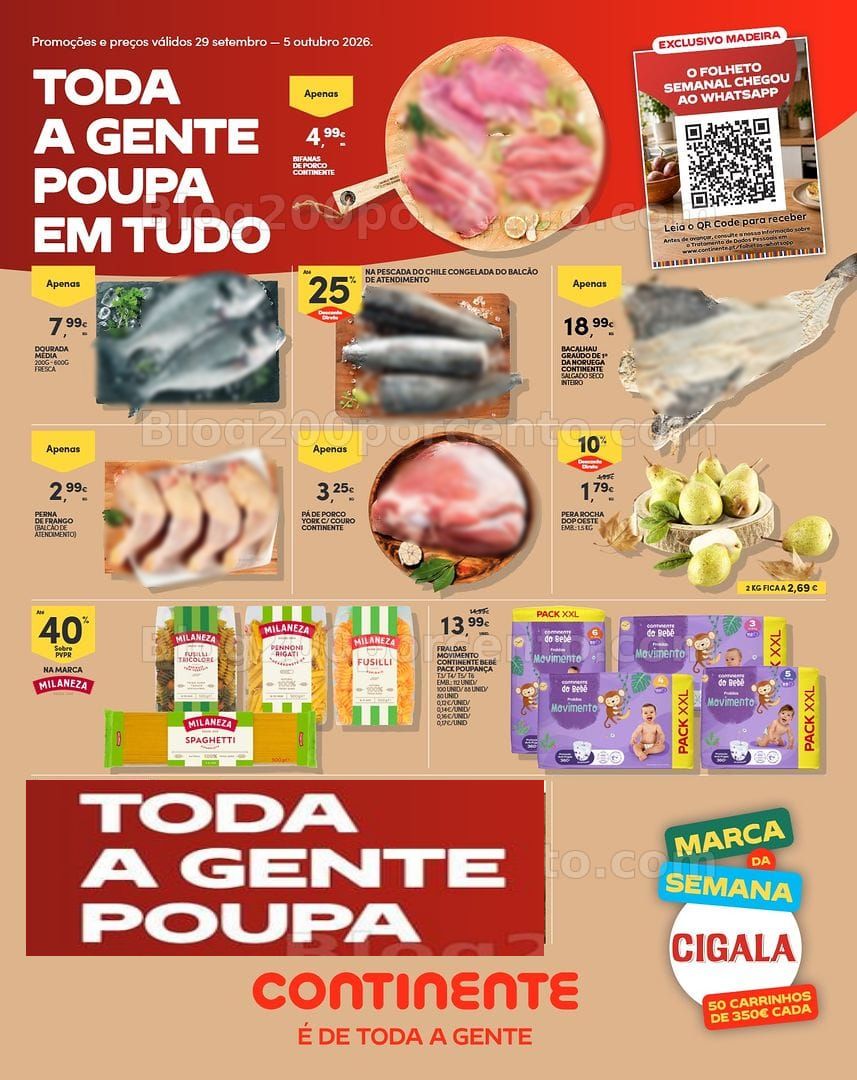 Antevisão Folheto CONTINENTE Madeira Promoções de 29 setembro a 5 outubro