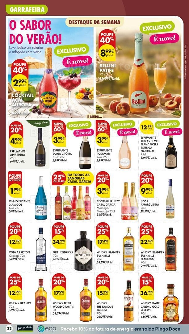 Antevisão Folheto PINGO DOCE Promoções Fim de Semana - 3 a 6 setembro