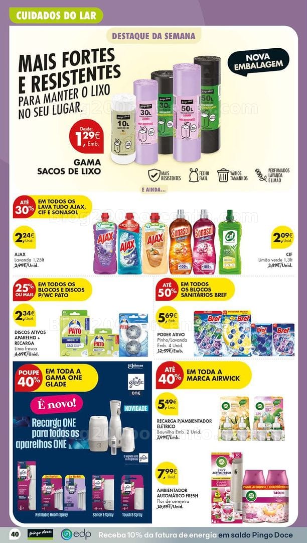 Antevisão Folheto PINGO DOCE Promoções Fim de Semana - 3 a 6 setembro