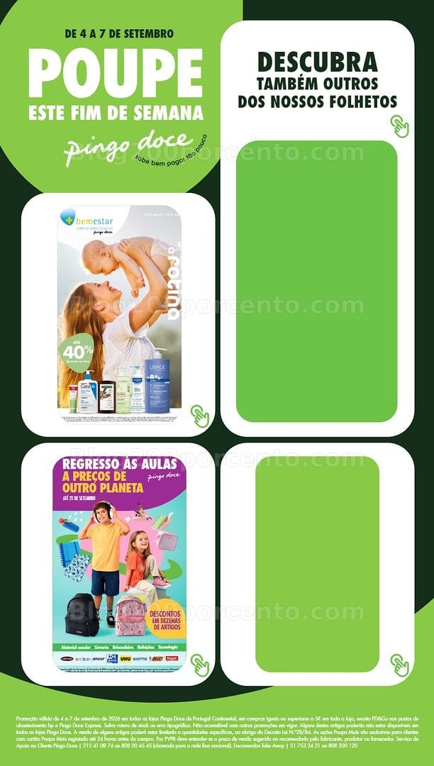 Antevisão Folheto PINGO DOCE Promoções Fim de Semana - 3 a 7 setembro