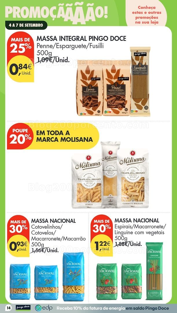Antevisão Folheto PINGO DOCE Promoções Fim de Semana - 4 a 7 setembro