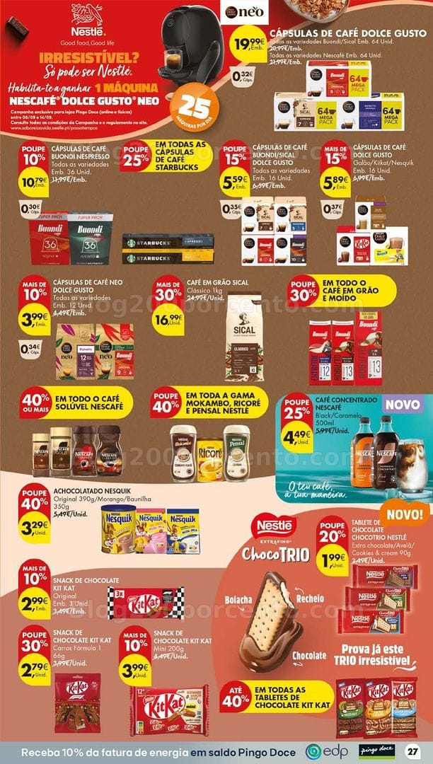 Antevisão Folheto PINGO DOCE Lojas Grandes Promoções de 8 a 14 setembro