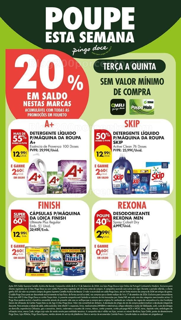 Antevisão Folheto PINGO DOCE Lojas Grandes Promoções de 8 a 14 setembro