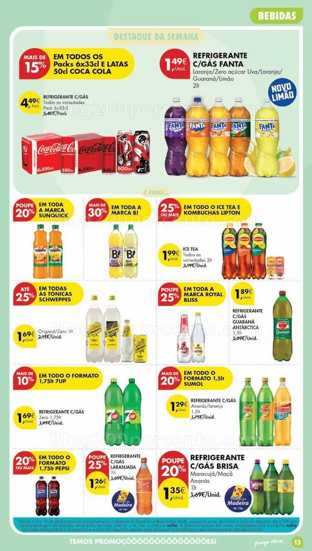 Antevisão Folheto PINGO DOCE Madeira Promoções de 8 a 14 setembro