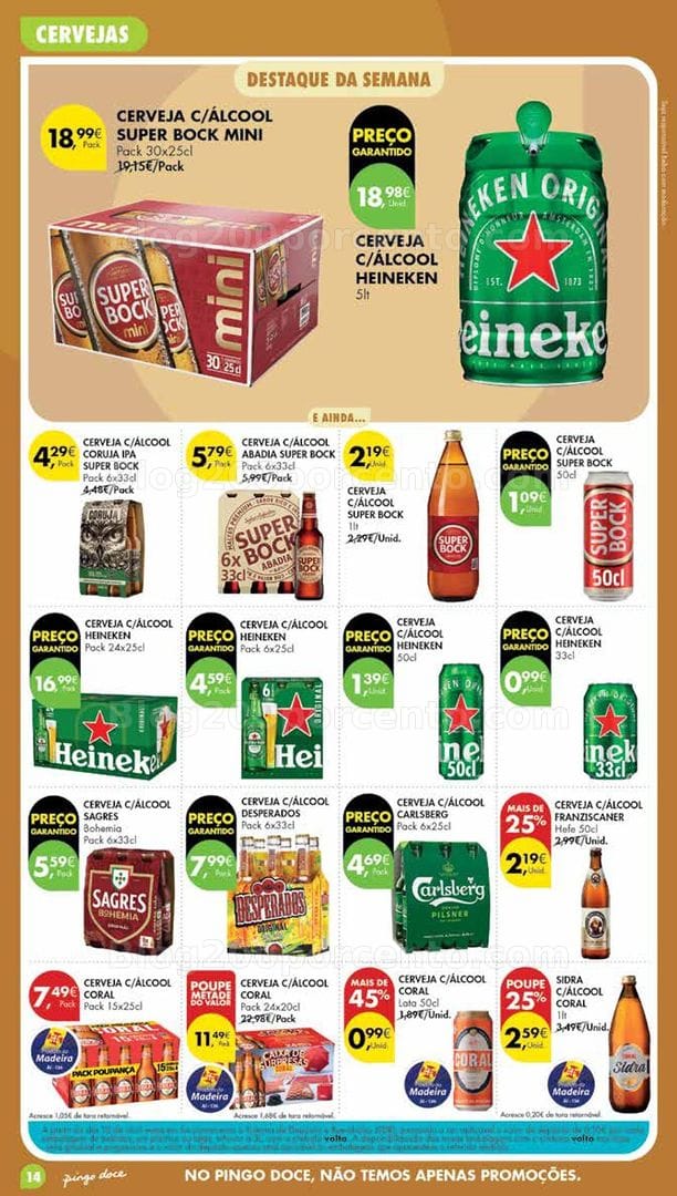 Antevisão Folheto PINGO DOCE Madeira Promoções de 8 a 14 setembro