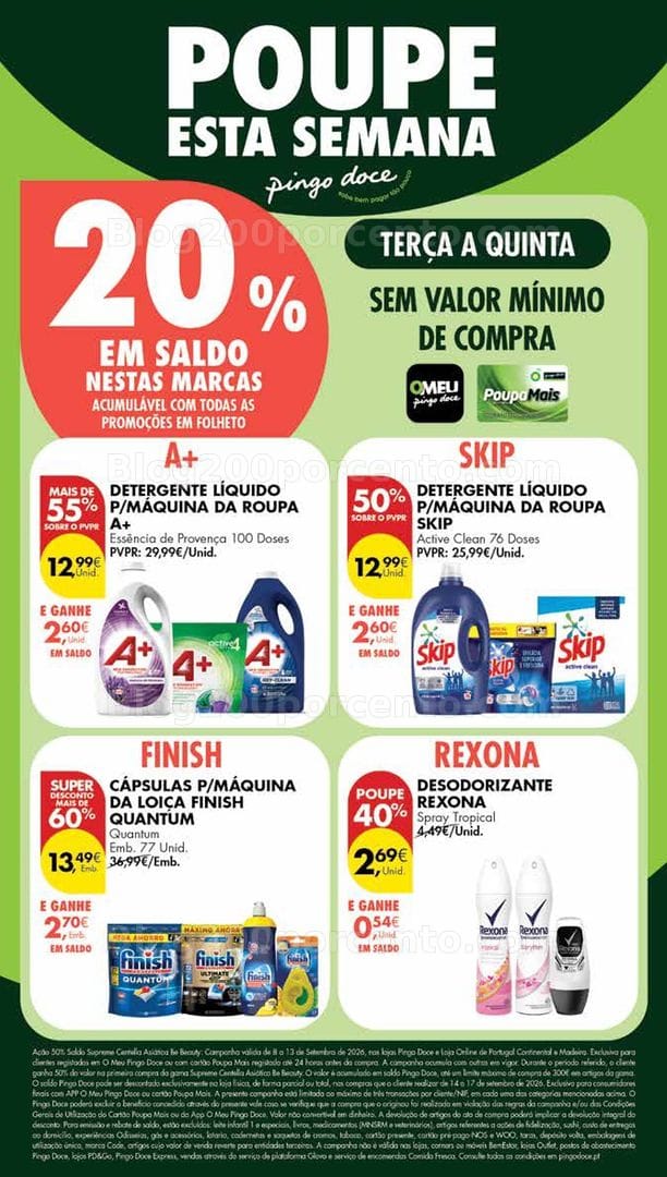 Antevisão Folheto PINGO DOCE Madeira Promoções de 8 a 14 setembro
